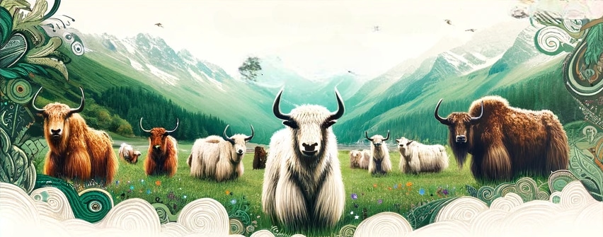 Élevage de yaks